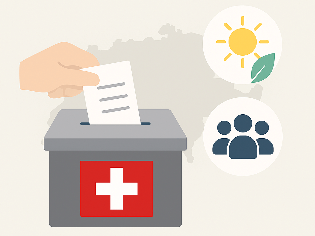 Svizzera al voto il 30 novembre 2025: clima e servizio civico
