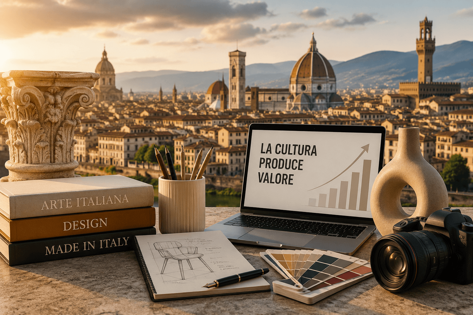 Cultura italiana tra arte, design, creatività e Made in Italy